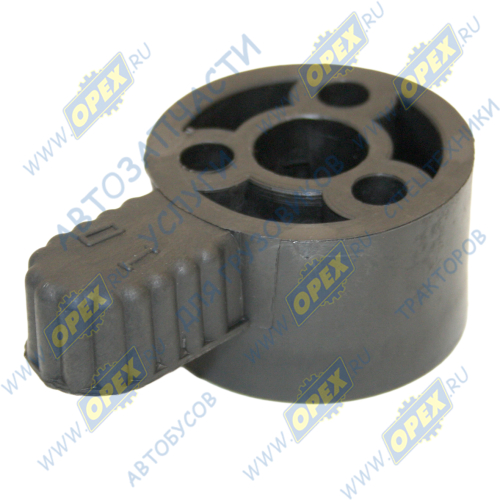 412-1703015 Переключатель ПВХ ф16х45 L=71 h=27; внутр.шлиц=3 крана делителя, флажок КАМАЗ н/обр. ГК Ростар